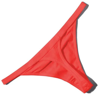 Bezszwowe stringi damskie z niskim stanem gładkie minimalistyczne - Senséra