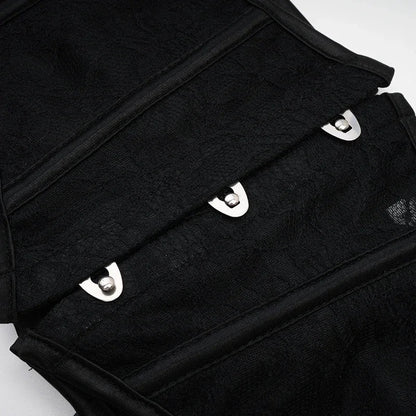 Koronkowy gorset underbust z wiązaniem modelujący talię - Senséra